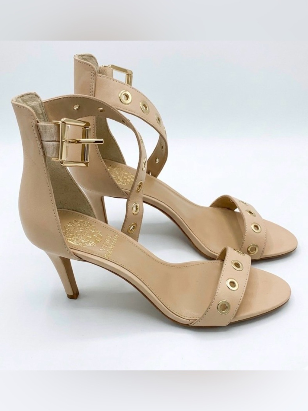 Vince Camuto strappy heels.